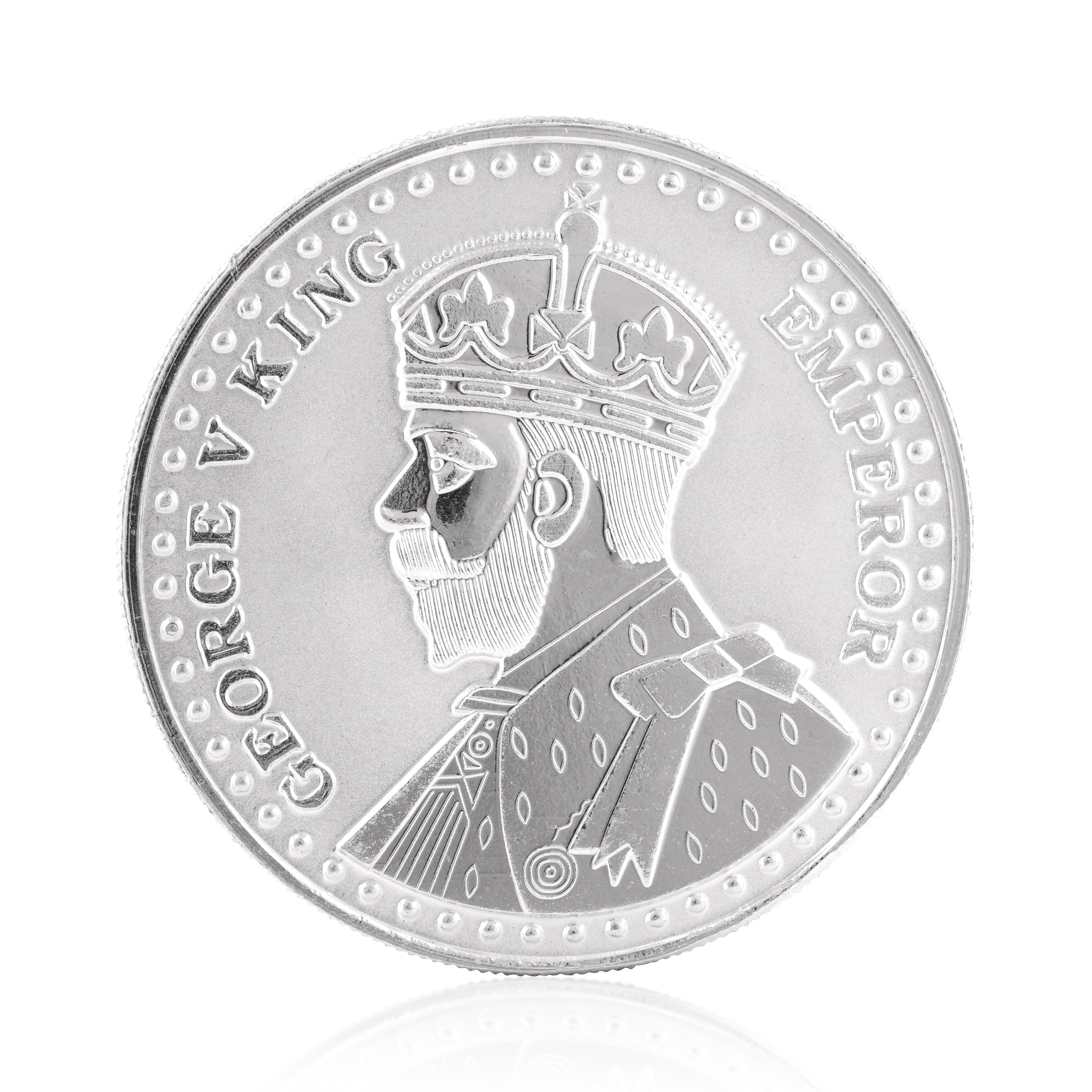 George V King Silver Coin